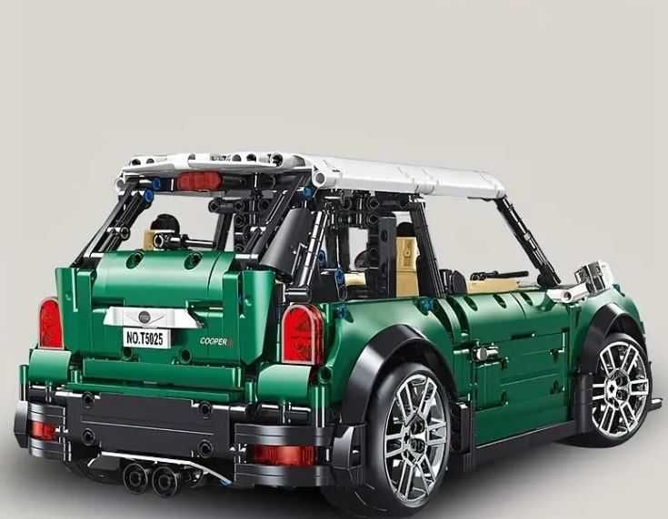 NOWY zestaw klocków jak LEGO TECHNIC MINI Cooper S zielony 2292 Elem.