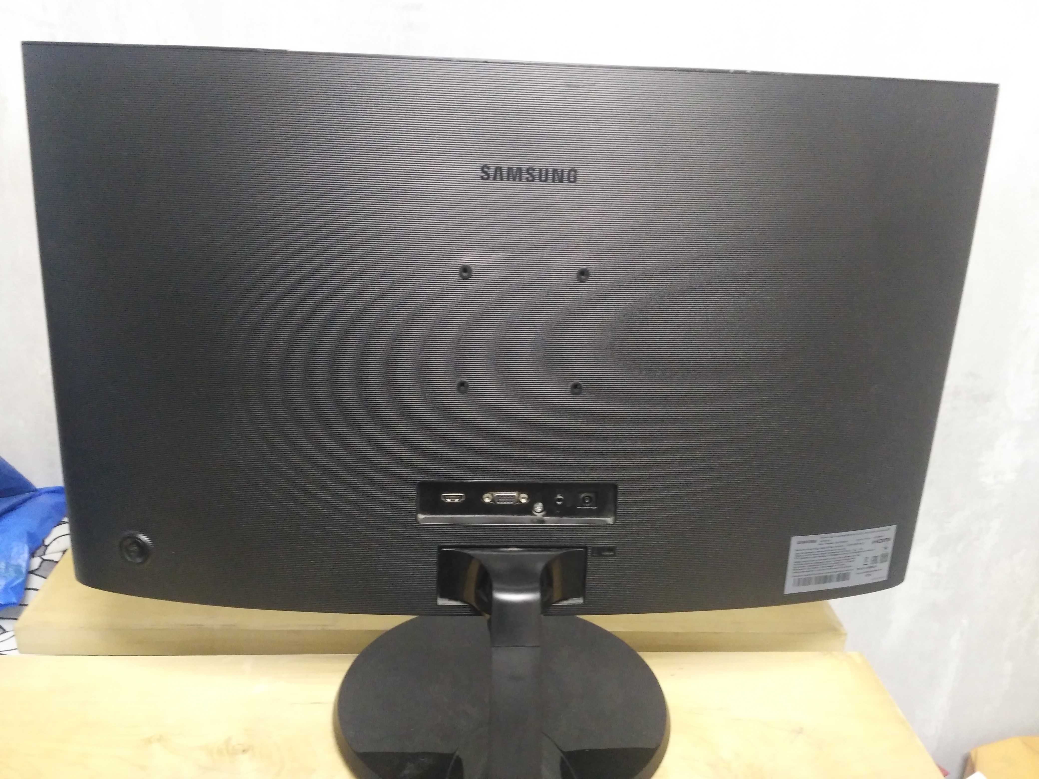 Монитор Samsung C24F390FHI (LC24F396FHIXCI) разборка