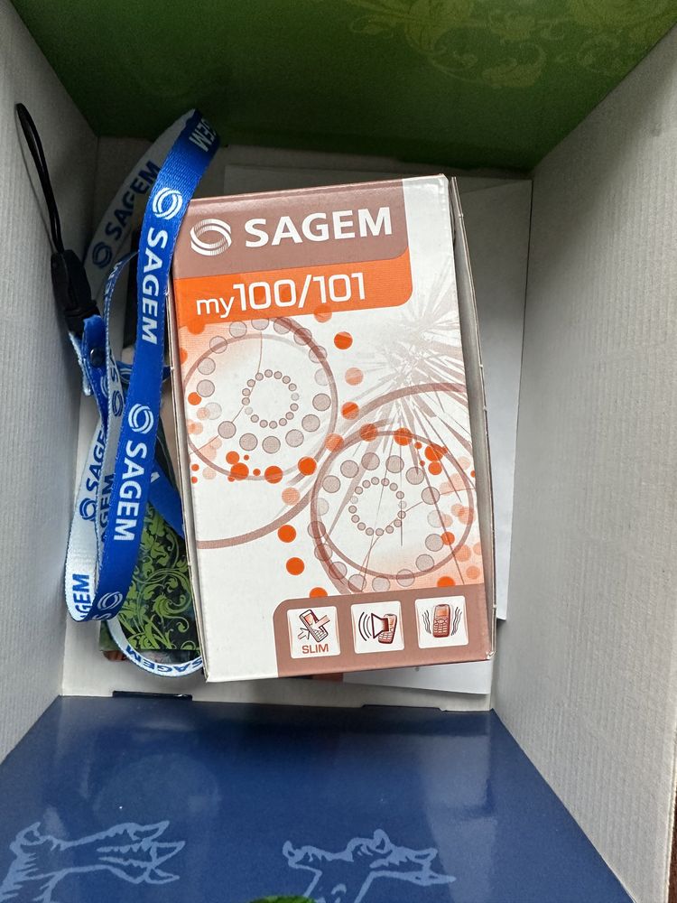 Nowy telefon dla seniora Sagem mx100 z nr tel