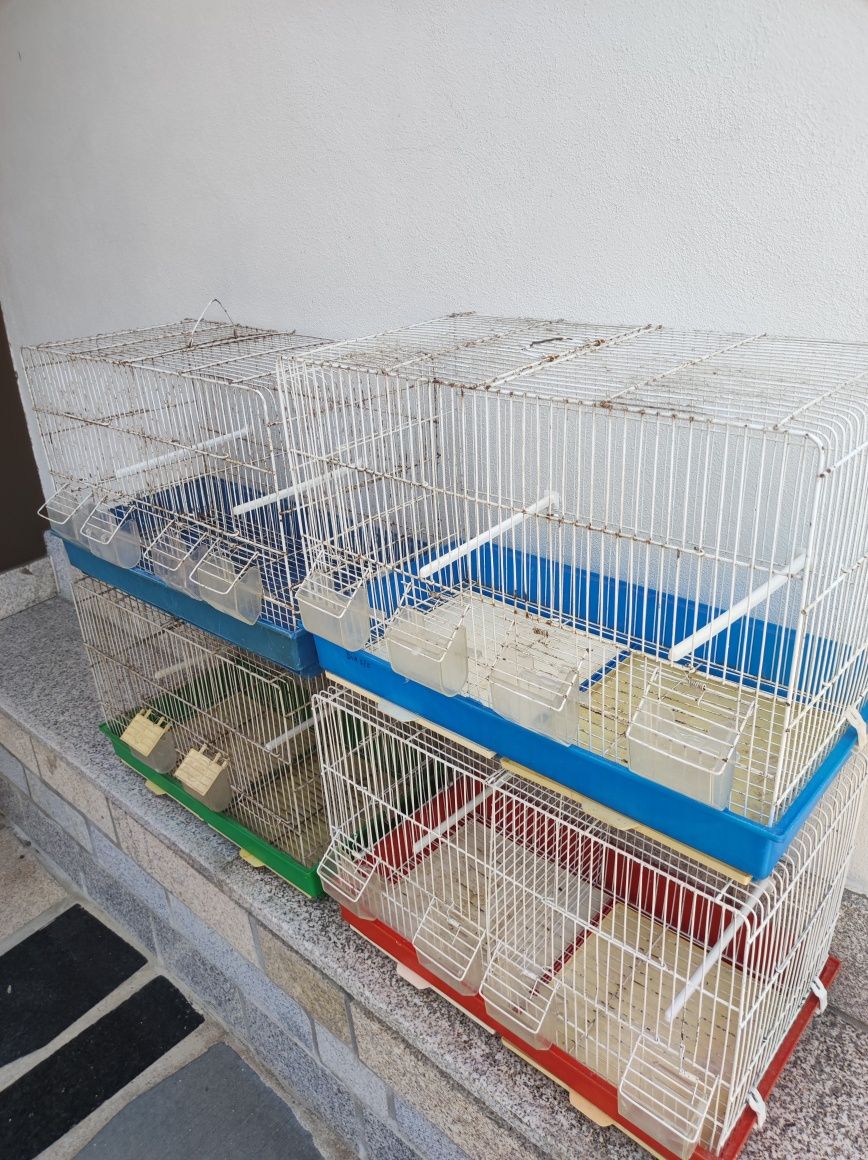 Gaiolas para desocupar usadas a preços muito bom,e em estado aceitável