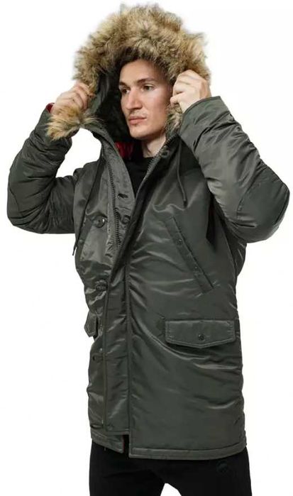 Чоловіча куртка Аляска Slim Fit  N-3B Chamelion