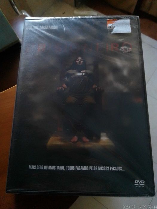 Dvd NOVO Prisioneiro SELADO Filme Julian Macmahon Elias Koteas Terror