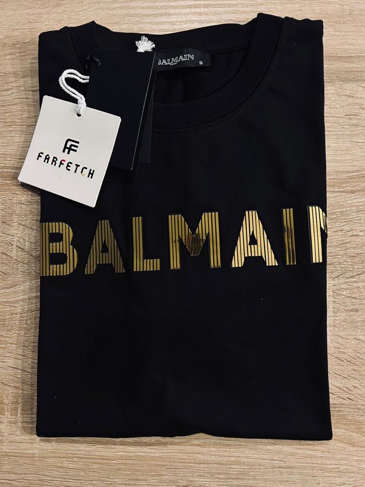Koszulka Balmain czarna