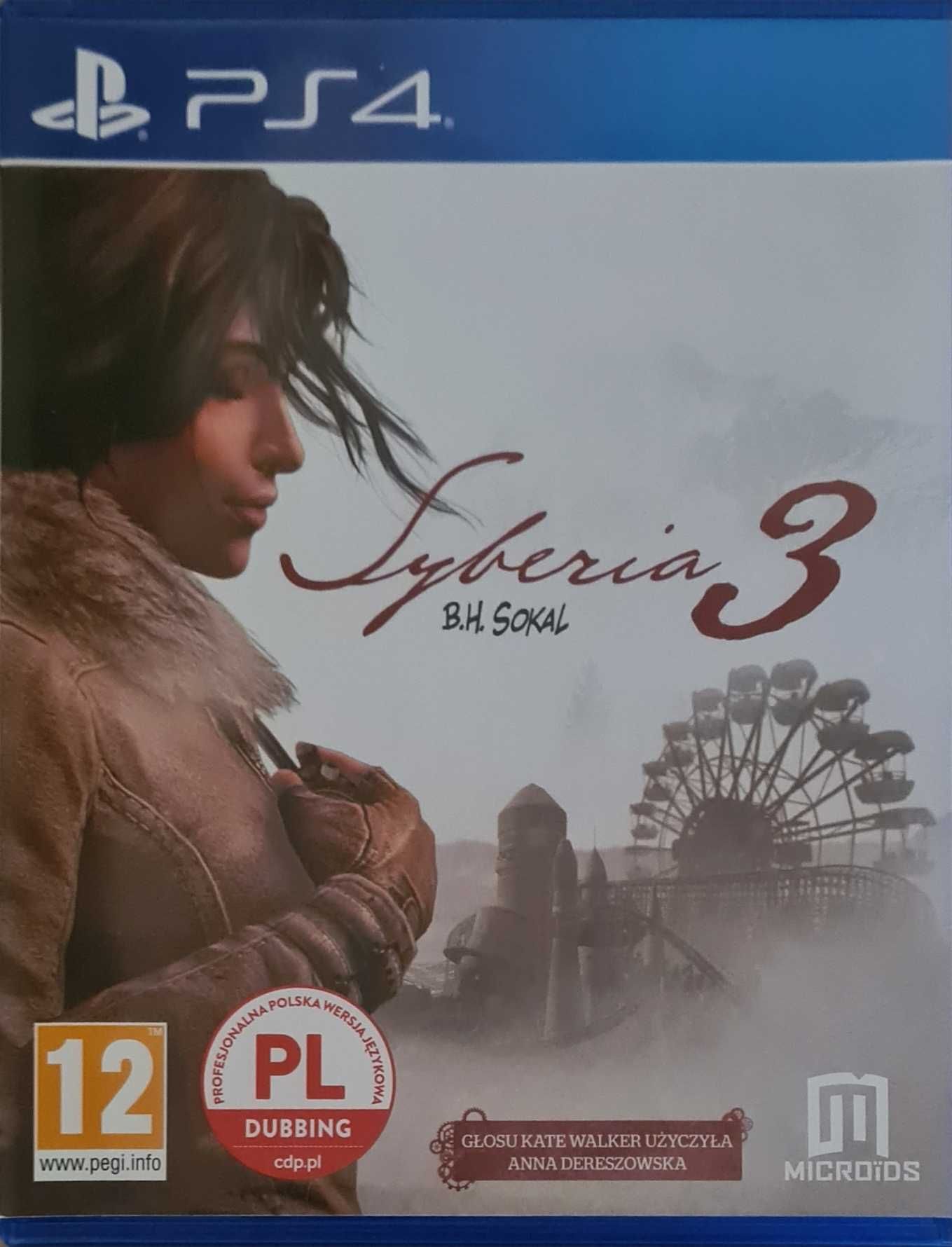 Syberia 3 PL PS4