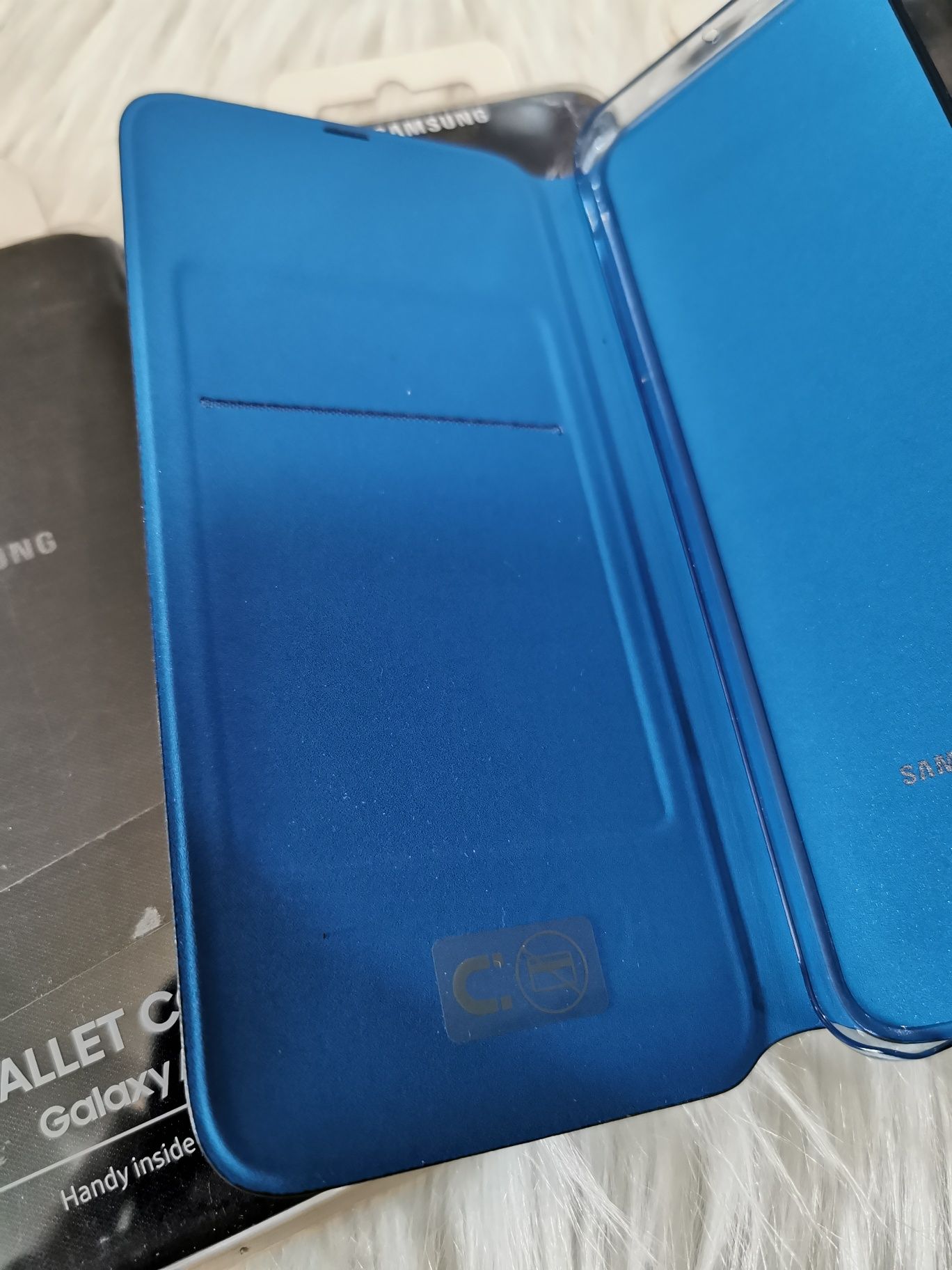 Oryginalne Etui samsung Galaxy a50 wallet cover Futerał