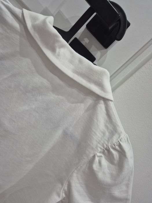 Biała koszulka H&M rozm. 134/140 cm