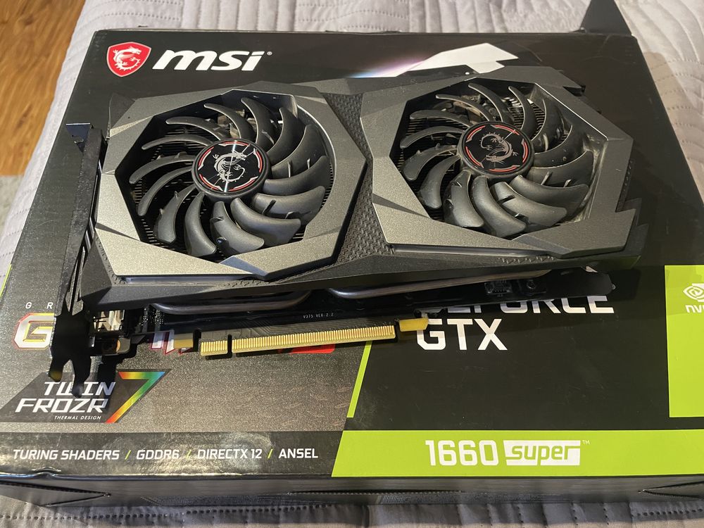 Gtx 1660 super msi gaiming x