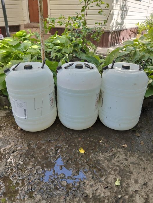 Бочка каністра 50 літрів пластикова. Канистра під ДП ДТ БЕНЗИНУ