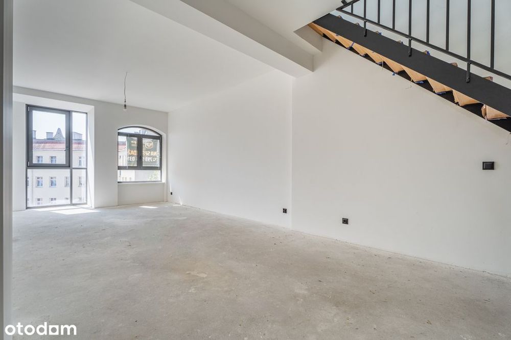 Nowoczesny loftowy apartament w centrum miasta.