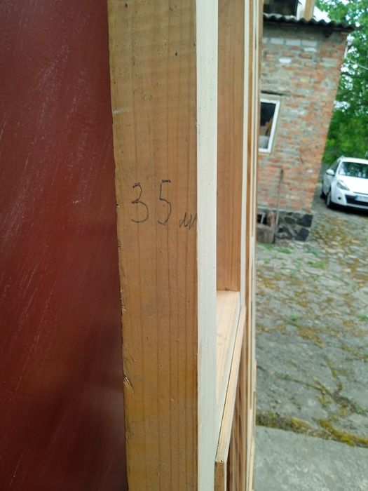 Двері соснові, двополі.