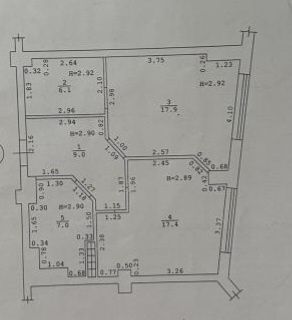 От хозяина Новый привоз кухня студия и отдельно спальня без комиссии