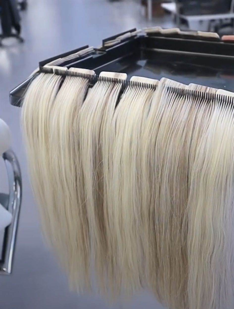 Щипцы для наращивания волос, микро-, нанонаращивания