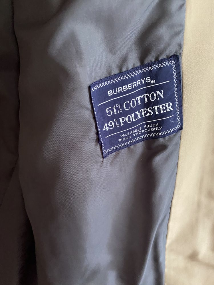 Trencz Burberry męski