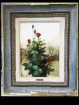 pintura em óleo sobre tela "Rosas" Original - José Barbeta "Barbera"