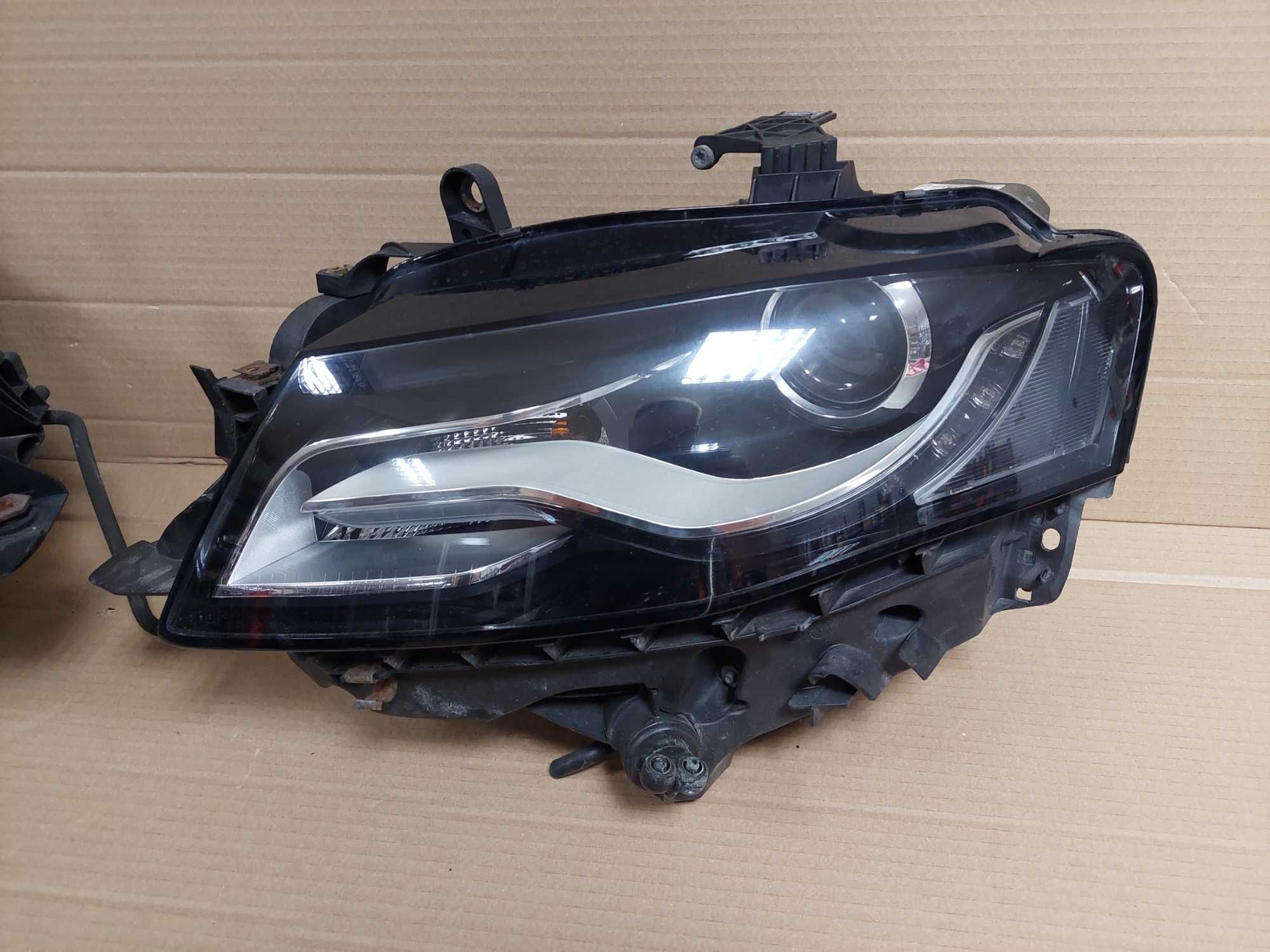 Audi A4 B8 08-12r lampa przód Bi Xenon prawa + lewa EU KPL BDB