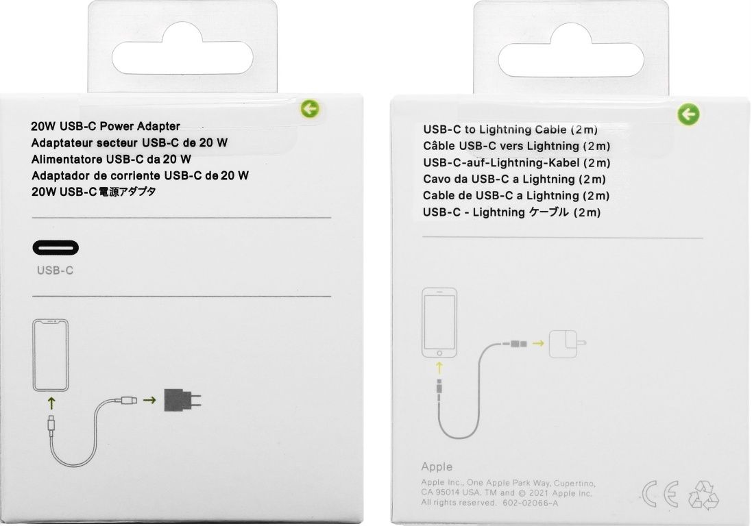Oryginalna Ładowarka szybka APPLE IPHONE 20W + kabel LIGHTNING USBC