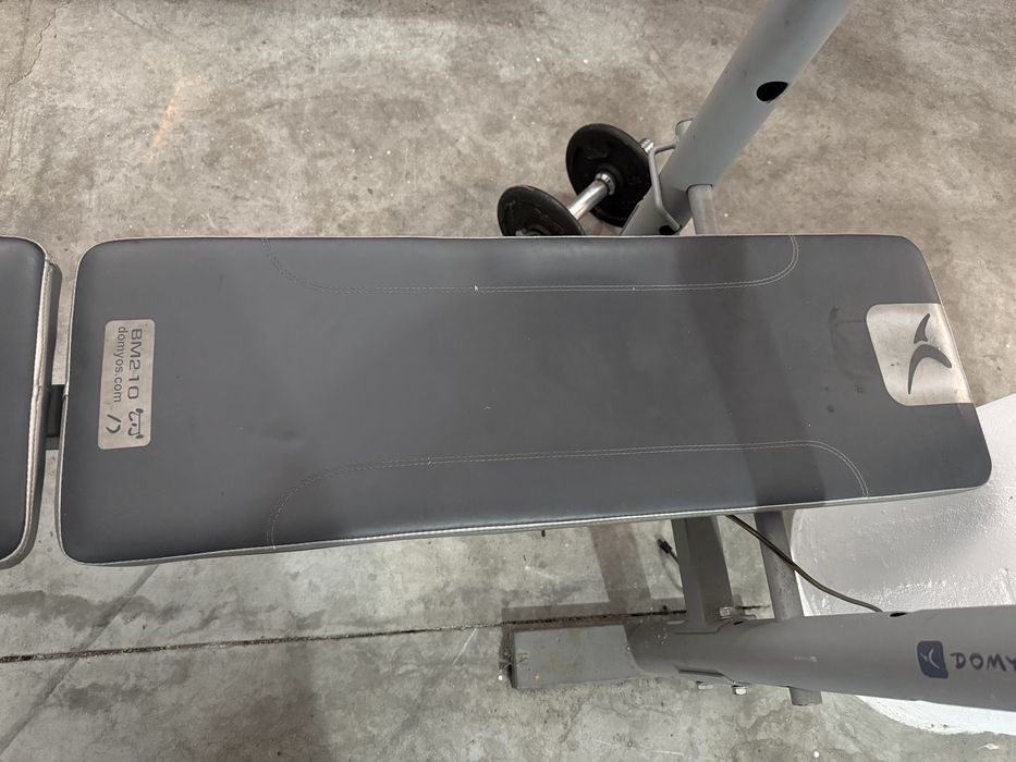 Banco + Barra + Pesos