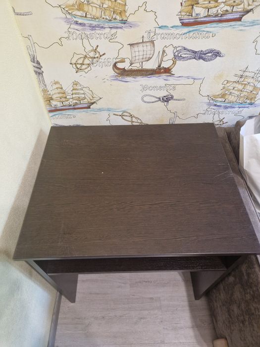 Стіл офісний, колір венге