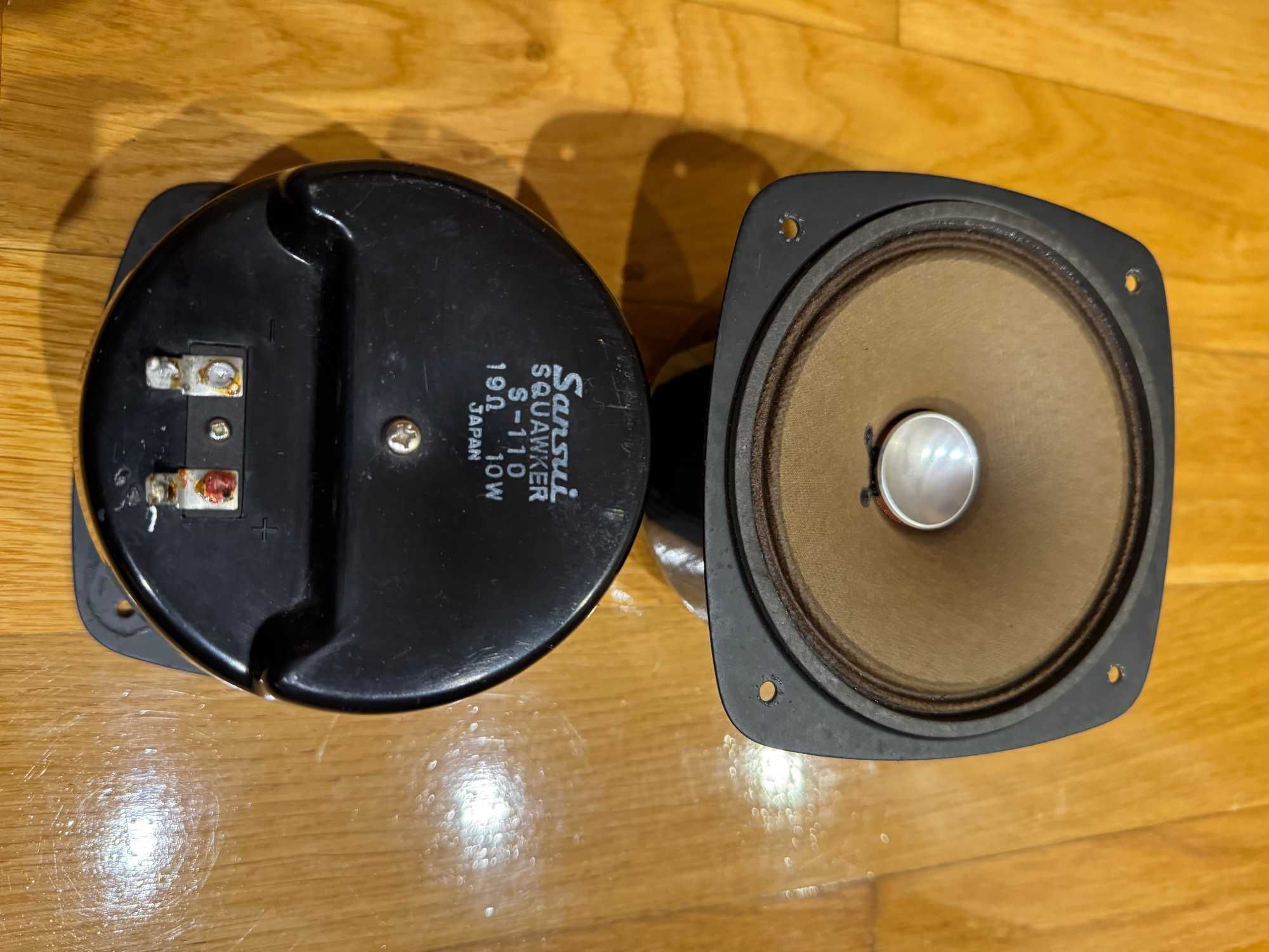 Sansui SP 2500 dwa głośniki Sansui S-110 Japan