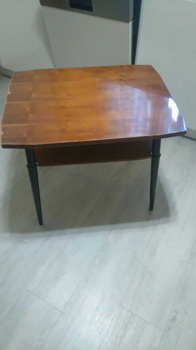 Stoliki z PRLu vintage dwie sztuki