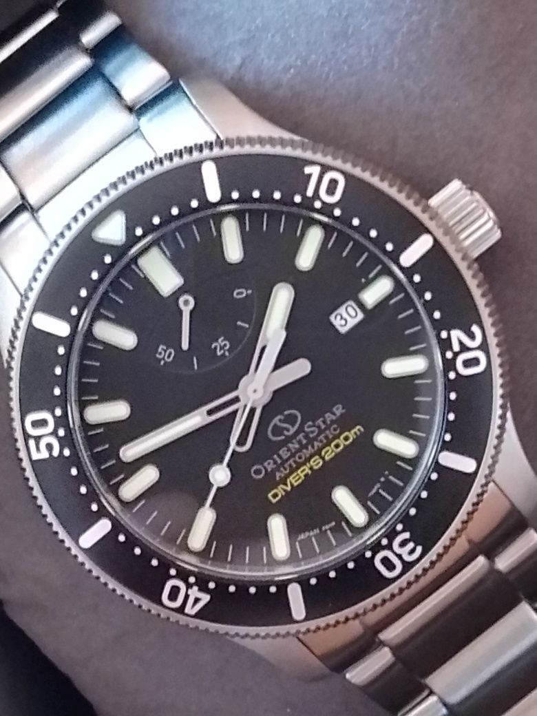 Relógio automático Orient Star Sports RE-AU0301B00B (43,6 mm)