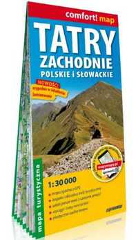 Comfort! map Tatry Zach. pol. - sk. 1:30 000 lam. - praca zbiorowa