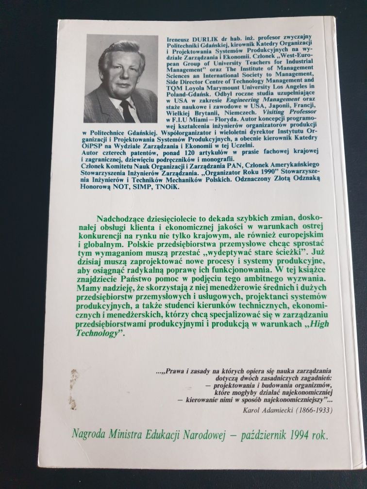 Inżynieria zarządzania cz.2. Ireneusz Durlik