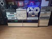 Kolekcja vintage sony teac NAD aiwa telefunken fisher technics denon