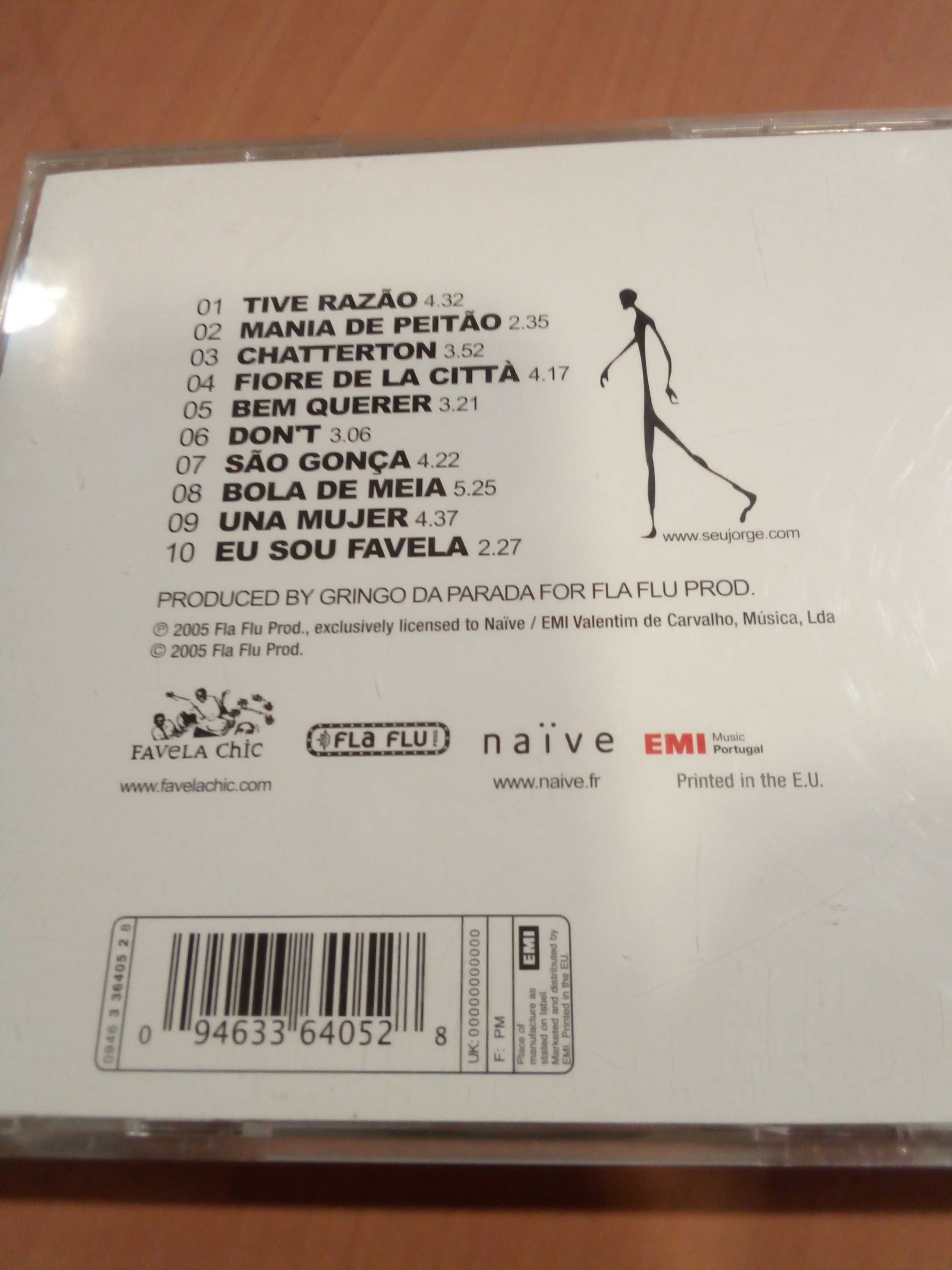 CD Seu Jorge Cru