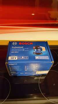 Nowa szlifierka mimośrodowa Bosch GEX 185-LI, kurier GRATIS, Gwar24m