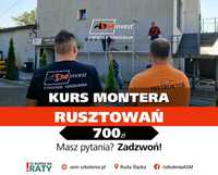 06.05.24 - Kurs na montera Montażysta Rusztowań montaż-demontaż