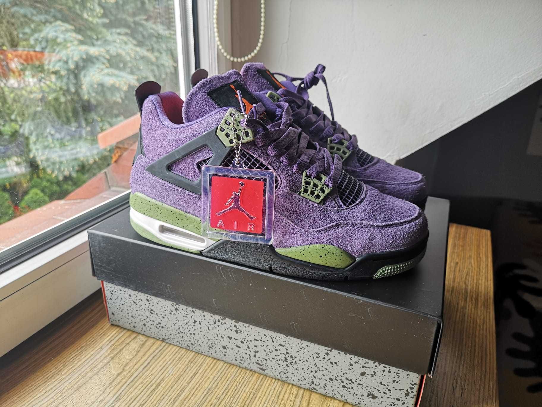 Nike Air Jordan 4 | Canyon Purple | rozmiar EU40 | Nowość