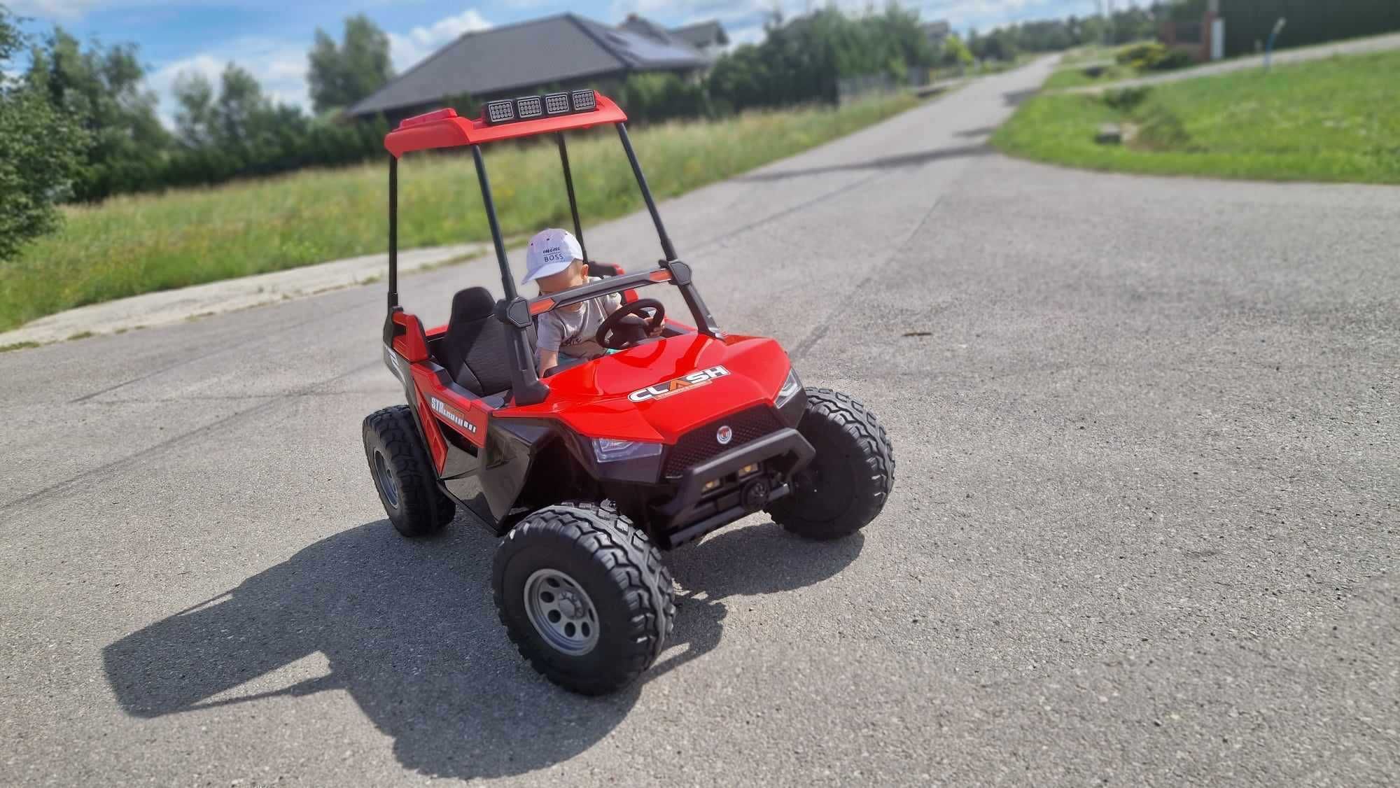 Autko dla dzieci BUGGY CLASH STRONG 600W na akumulator do 16km/h