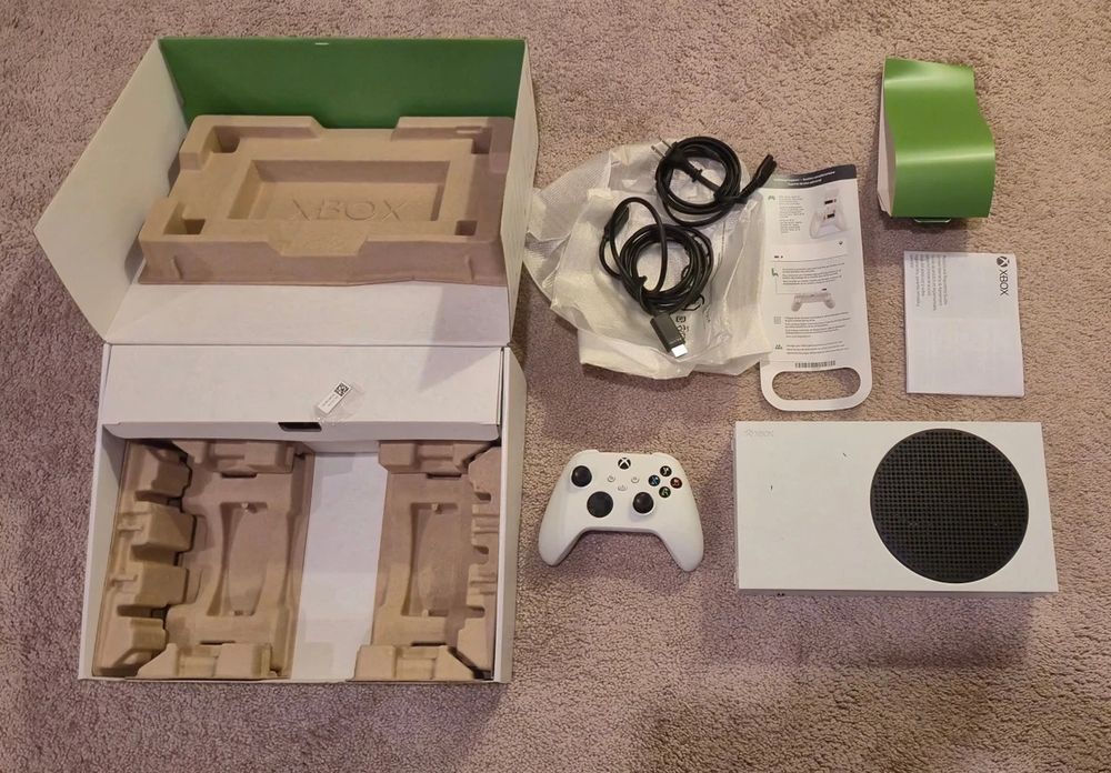 Xbox series s 512 gb + blue gamepad (ідеальний стан)