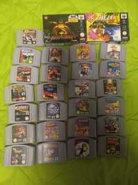 Jogos Nintendo 64 / N64 (Super Mario Kart Donkey Kong Mortal Kombat)