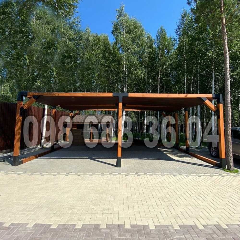 Навес для авто, лодки, квадроцикла. Модульный, быстро сборный