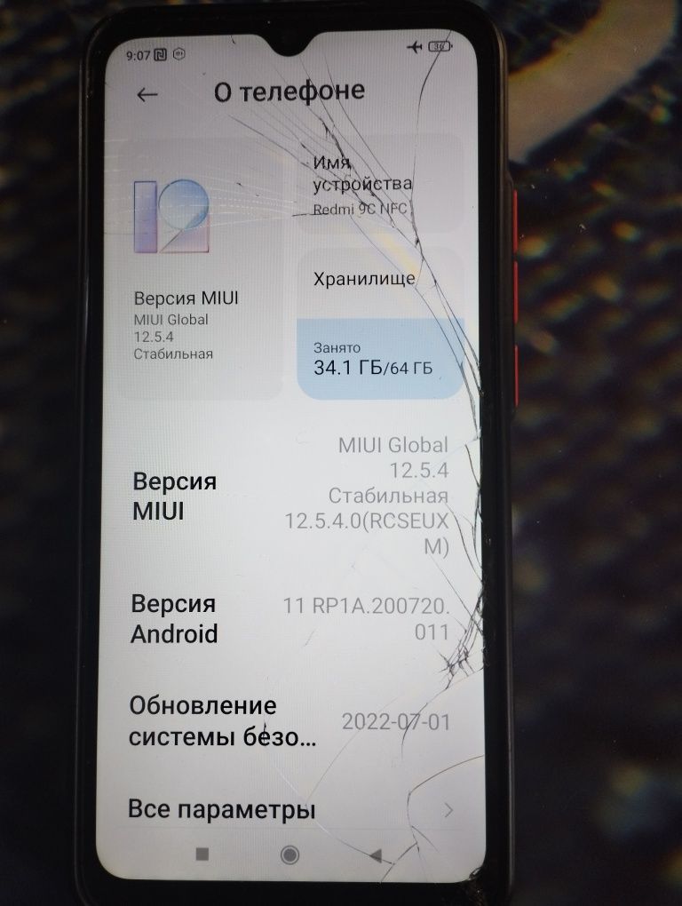 Телефон Xiaomi Redmi 9C NFC 4/64 (Читать описание)