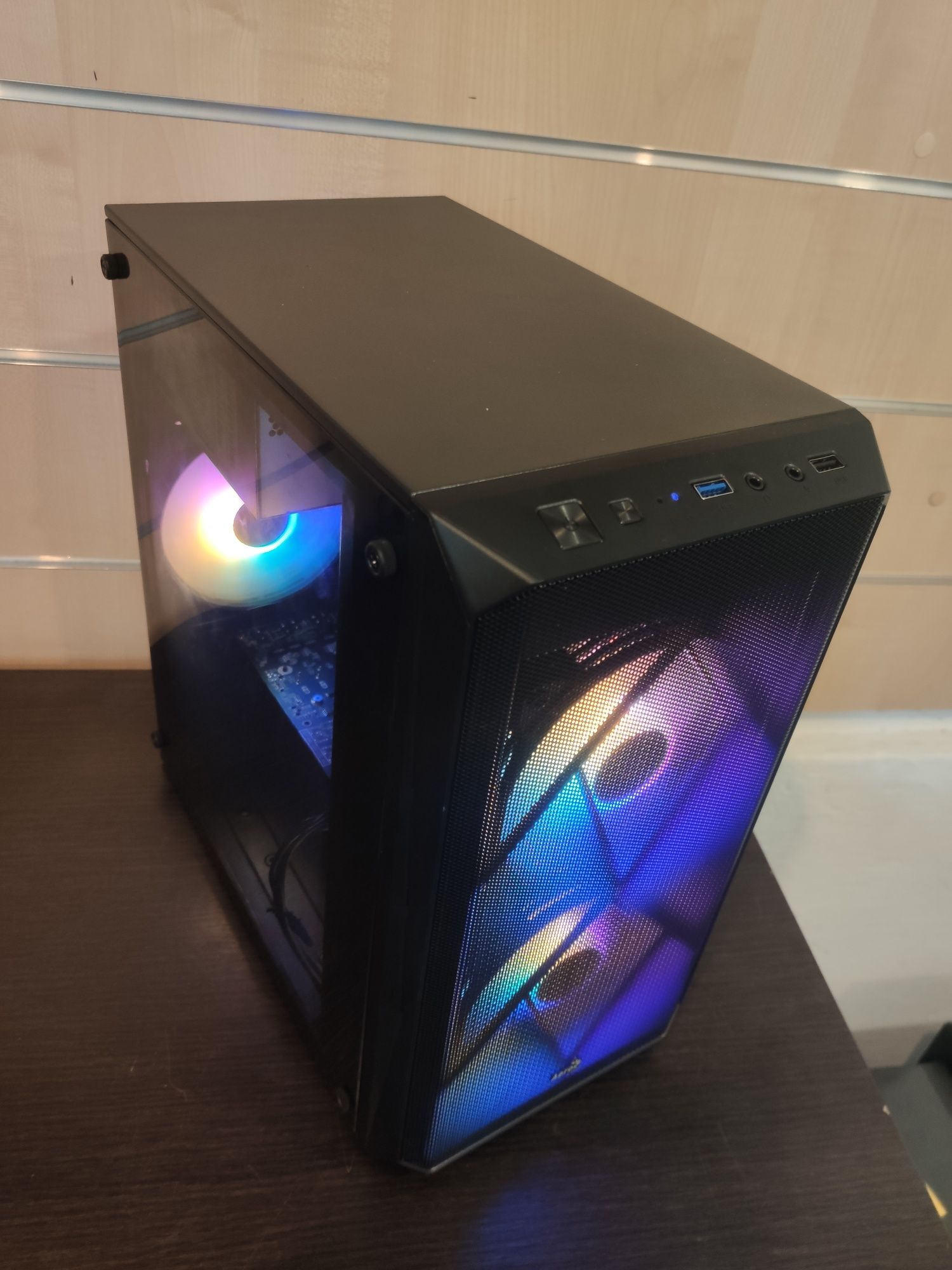 i5-12600K, LED Komputer do gier,16 GB DDR5,RTX 4060,1 TB SSD,Win 11Pro