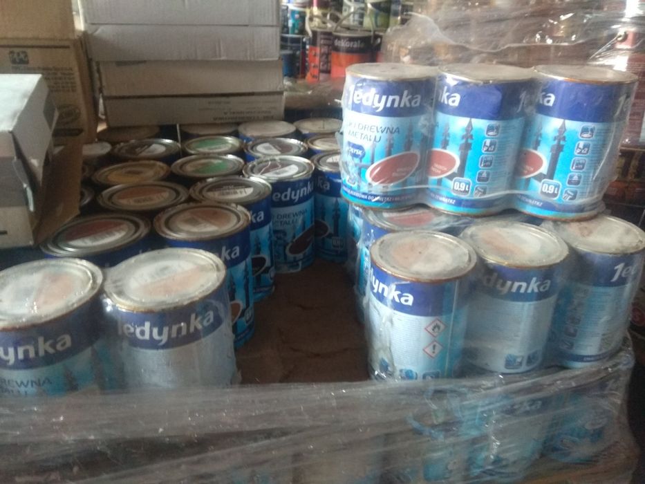 Sprzedam nowe farby lateksowe Dekoral oraz farby do metali