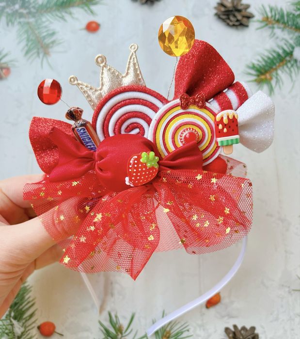 Ободок обруч цукерка конфетка