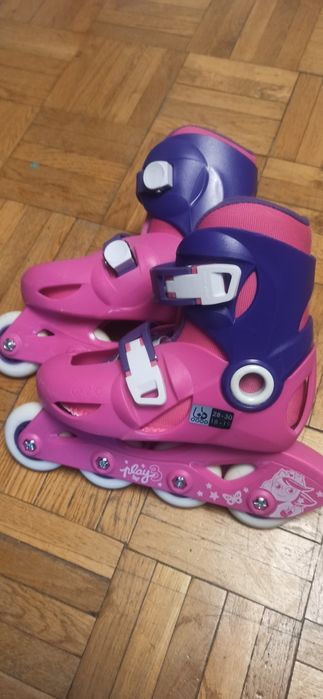 Rolki dziewczęce regulowane 28-30