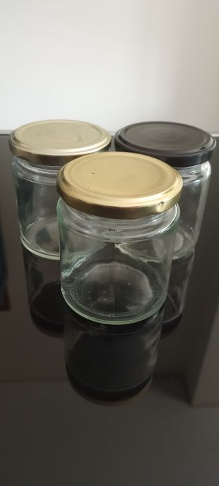 Frascos de vidro: diversos tamanhos e unidades