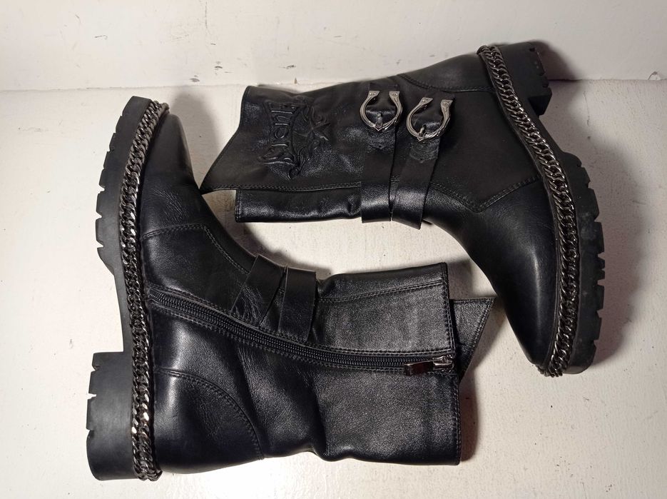 botki skórzane Stone