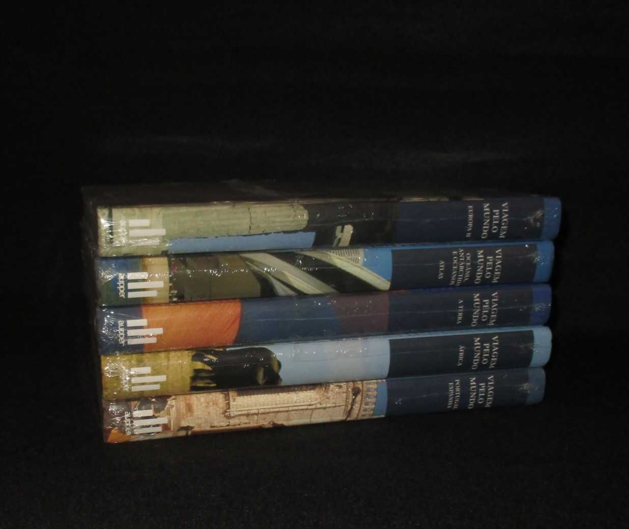 Livros Colecção Viagem Pelo Mundo - 5 Volumes Novos Aupper