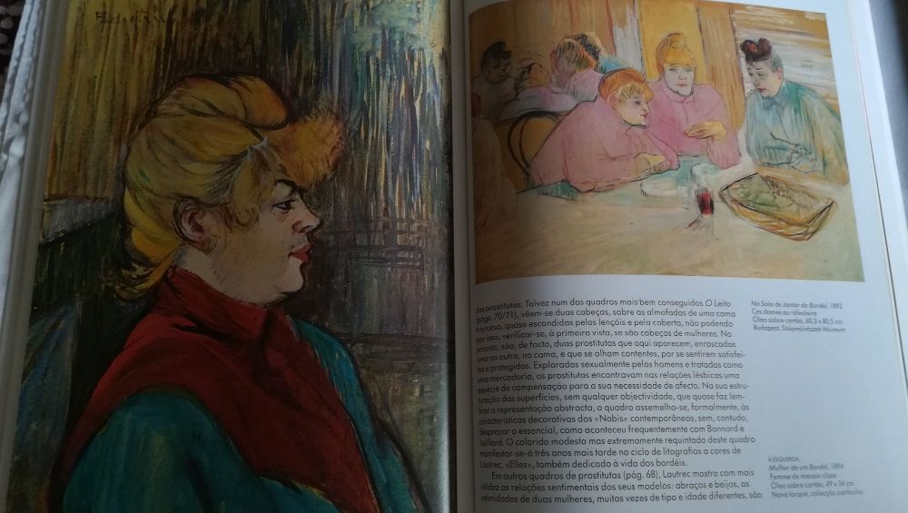 Toulouse Lautrec + Salvador Dali , livros