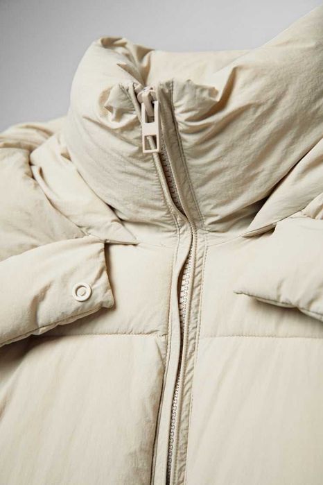 Пуховик ZARA. Зара. Спасение для мерзлячек. До минус 20.