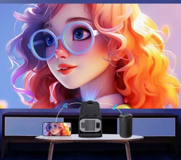 Projektor Magcubic HY320 Mini – WiFi6, Android 11, 4K UHD