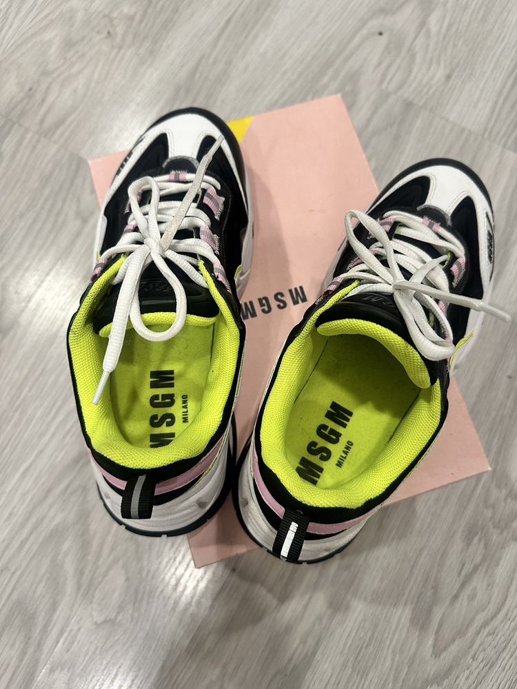 Msgm mega sneakersy Gomez 38 (pinko,liu jo, inuikii)