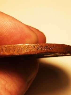Medalion  ,,szczęść Boże" rok 1832