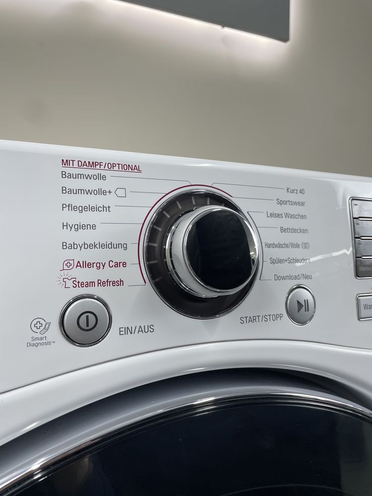 17 кг парова обробка Dampf LG F11WM17VT2 пральна машина